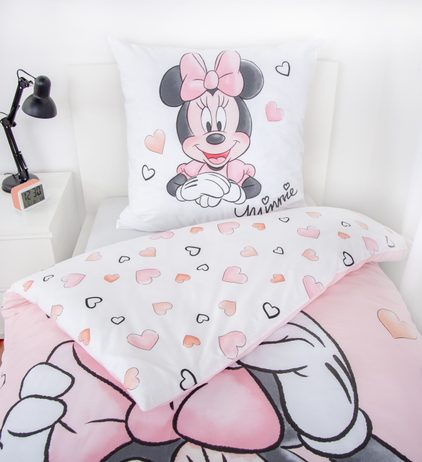 Obliečky Minnie Mouse 140x200/70x90cm