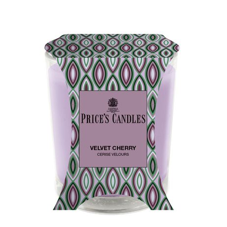 Price's vonná svíčka ve skle Velvet Cherry - hoření 45h