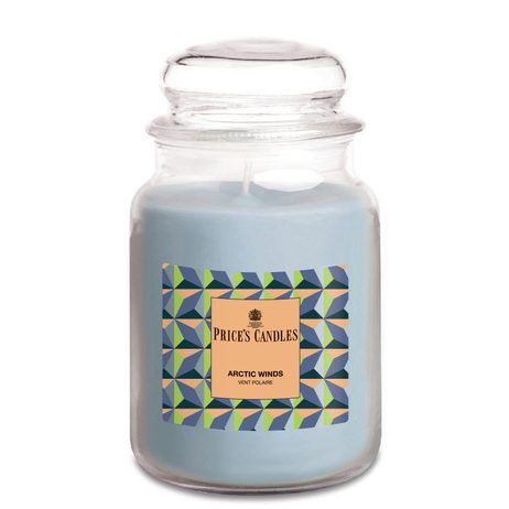 Price's MAXI vonná svíčka ve skle Arctic Winds - hoření 130h