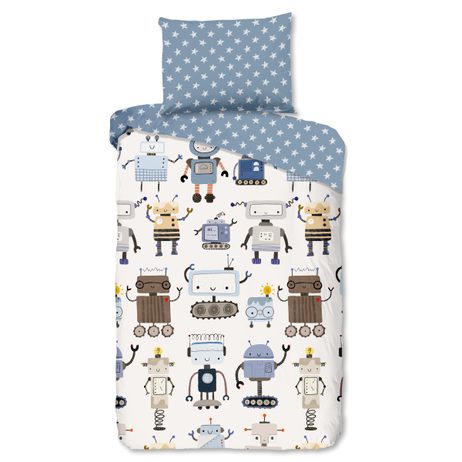 Obliečky Good Morning 100% bavlna Robo 140x200/70x90 cm