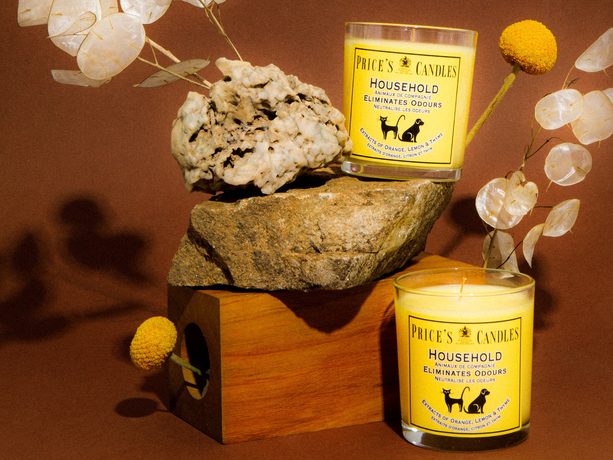 FRESH AIR vonná sviečka v skle Prevoňaná domácnosť - horenie 45h