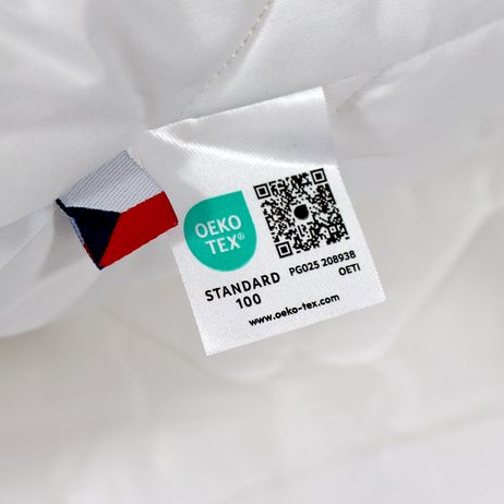 Saténový vankúš Flexi Sleep s latexom - výstavný kus