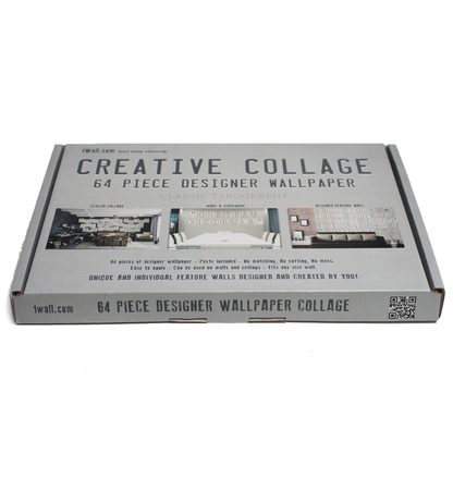 1Wall Kreatívna koláž na stenu 64 dielov 37,5 x 27,5cm Klasické písmo