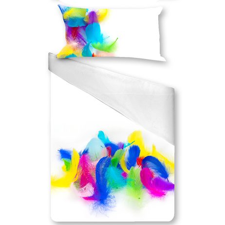 3D talianská obliečka 100% bavlna Piume