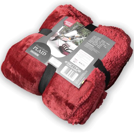 Pléd Mistral Home Solid Cabarnet 130x170 cm