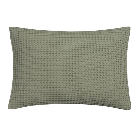 Vandyck Luxusná obliečka na vankúš Home Piqué waffle 40x55cm Light Olive