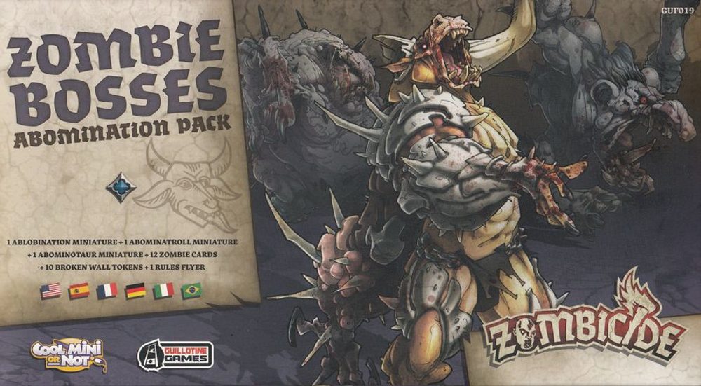 Cool Mini or Not Zombicide: Black Plague - Zombie Bosses