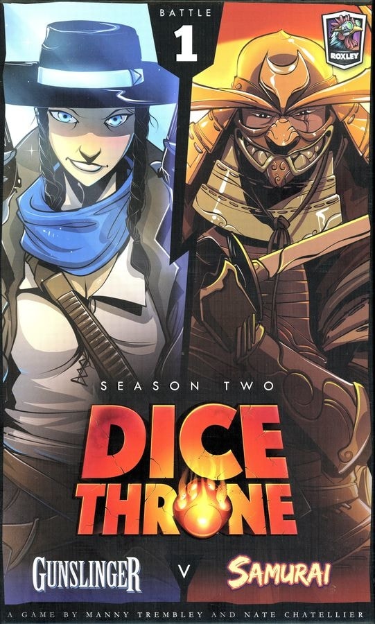 Roxley Game Laboratory Dice Throne: Gunslinger vs Samurai (Season 2, Box 1)