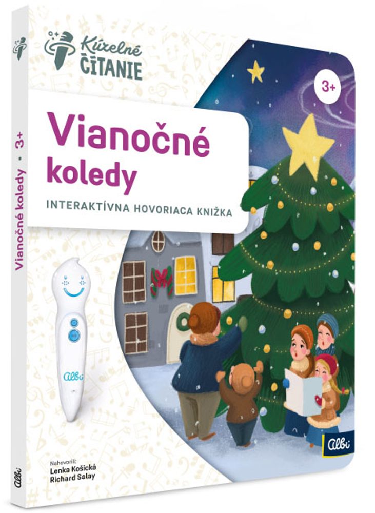 ALBI  Kouzelné čtení: Vianočné koledy (SK kniha)