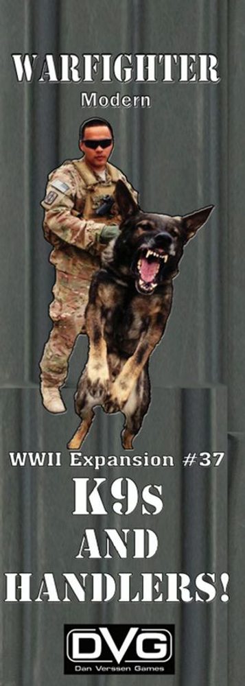 Dan Verseen Games Warfighter Modern - K9s and Handlers