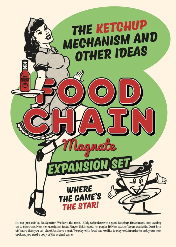 ADC BLACKFIRE Entertainment GmbH  Food Chain Magnate: The Ketchup Mechanism & Other Ideas