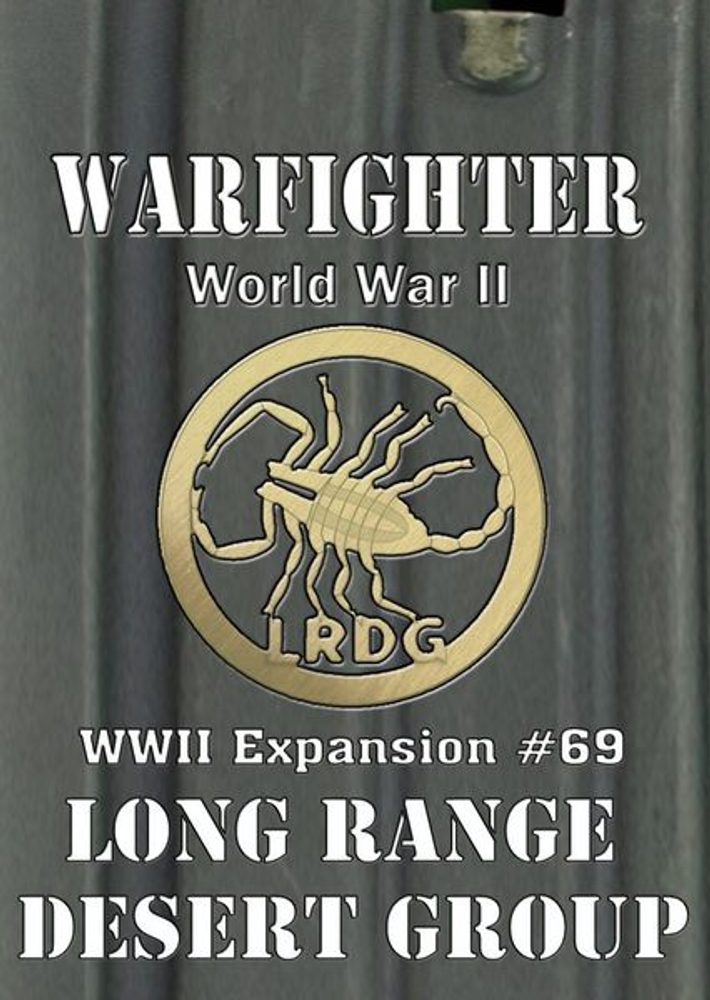 Dan Verseen Games Warfighter WWII - Long Range Desert Group