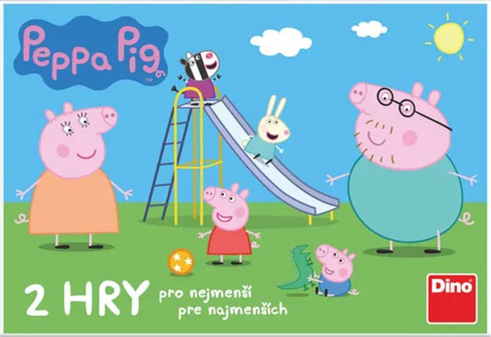 Dino Toys  Peppa Pig: Pojď si hrát a Skluzavky