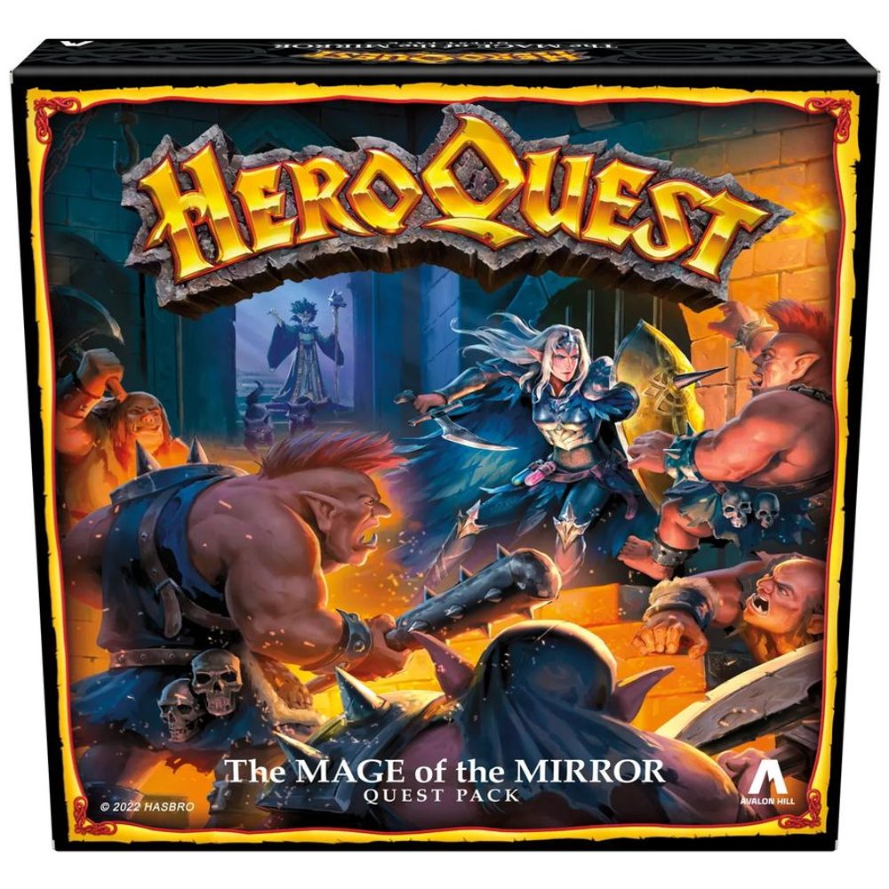 Avalon Hill Heroquest - The Mage of the Mirror