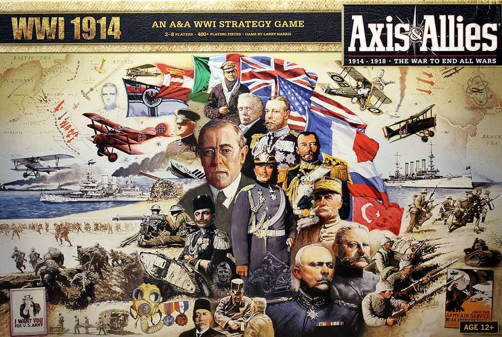 Avalon Hill Axis and Allies WWI 1914