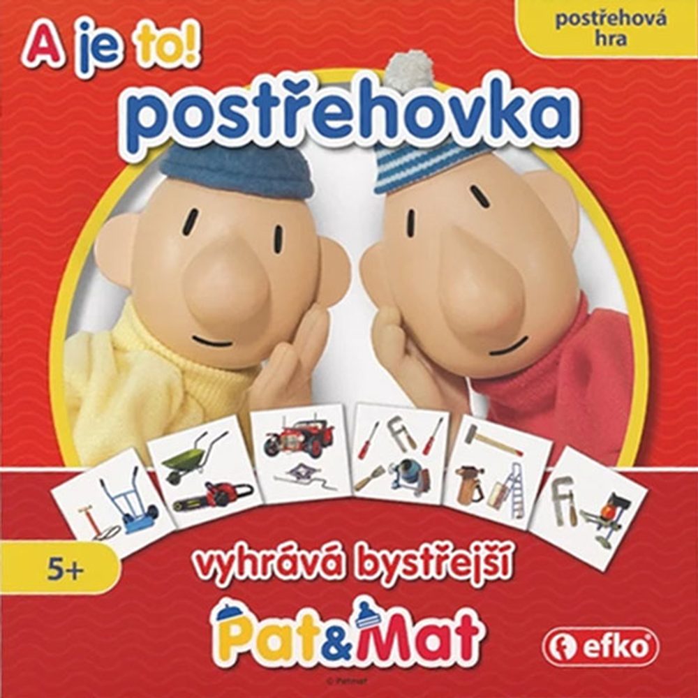 EFKO  Pat a Mat: Postřehovka