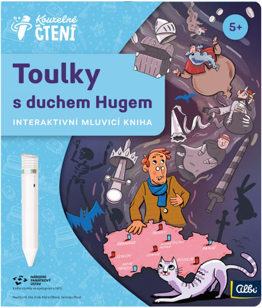 ALBI  Kouzelné čtení: Toulky s duchem Hugem (kniha)