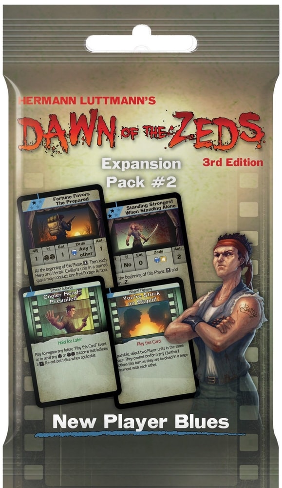 Victory Point Games Dawn of the Zeds: New Player Blues