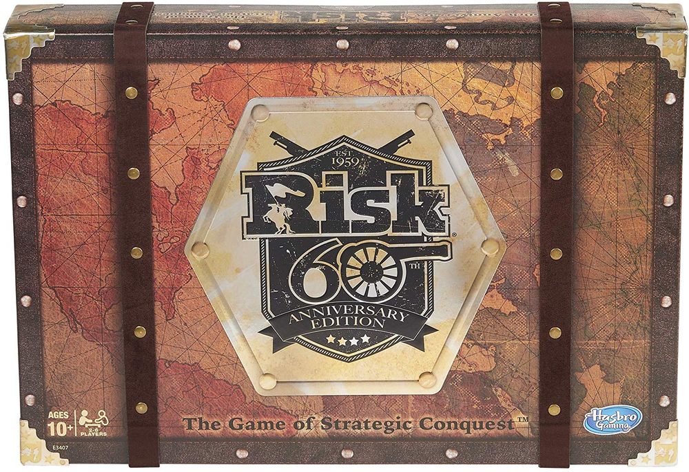 Hasbro Risk - The Game of Strategic Conquest: 60th Anniversary Edition