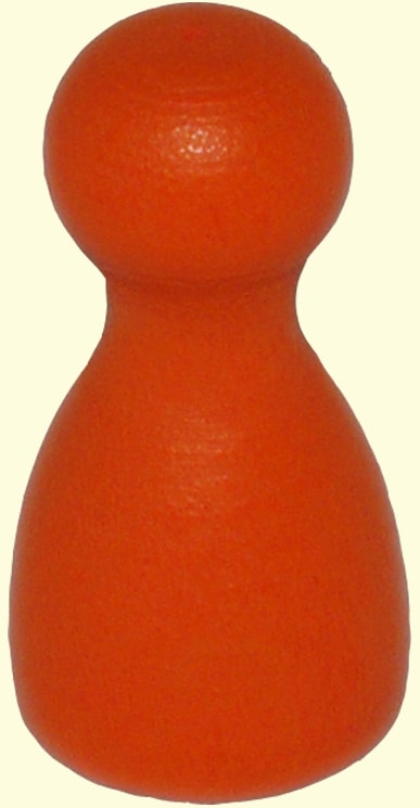 CORFIX  Figurka halmička Oranžová