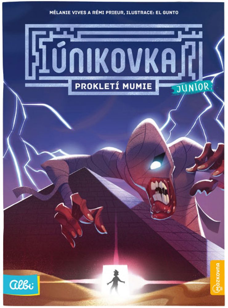 ALBI  Únikovka junior: Prokletí mumie (kniha)