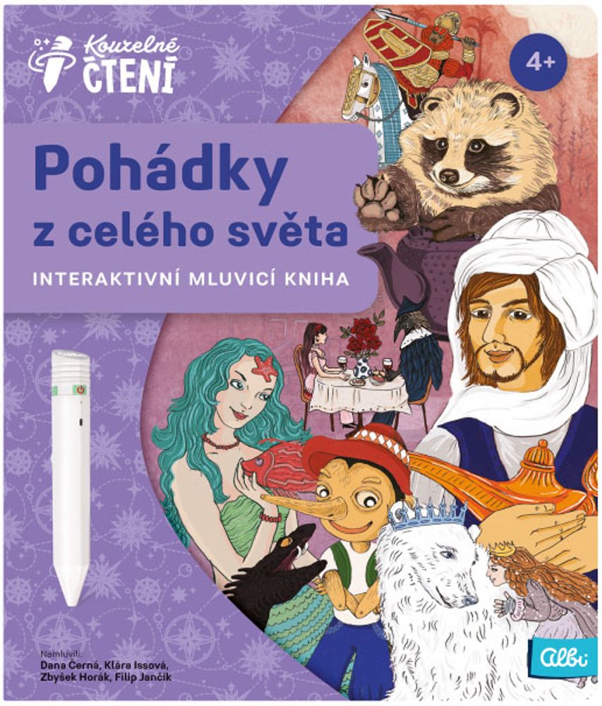 ALBI  Kouzelné čtení: Pohádky z celého světa (kniha)