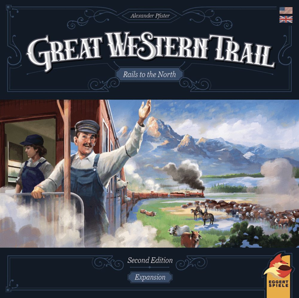 eggertspiele Great Western Trail - Rails to the North (2nd Edition)