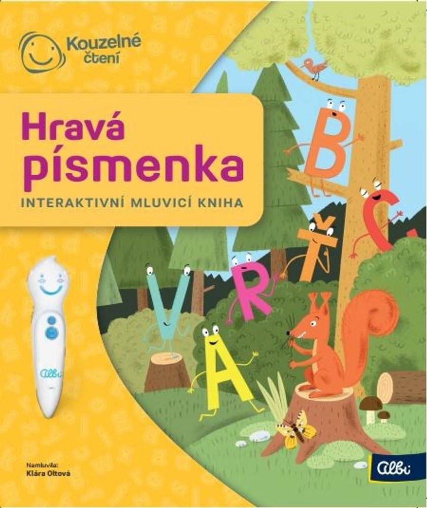 ALBI  Kouzelné čtení: Hravá písmenka (kniha)