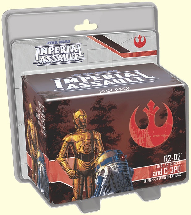 Fantasy Flight Games Star Wars: Imperial Assault - R2-D2 and C-3PO