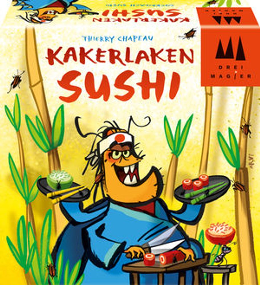 Drei Magier Spiele Kakerlaken Sushi