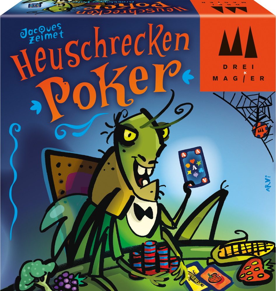 Drei Magier Spiele Heuschrecken Poker (Cvrččí poker)