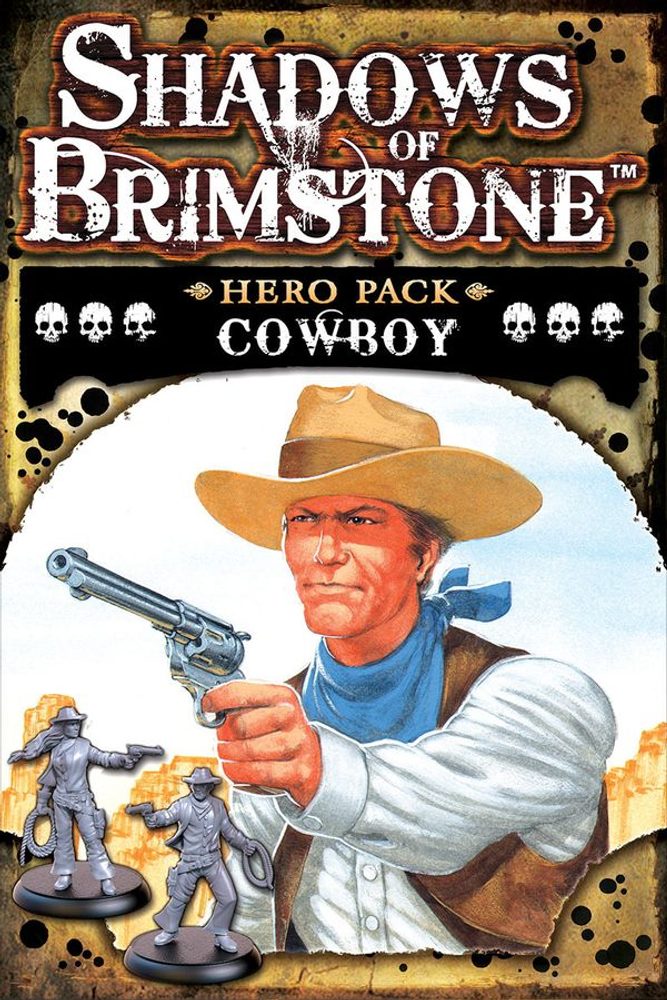 Flying Frog Productions Shadows of Brimstone - Cowboy Hero Pack