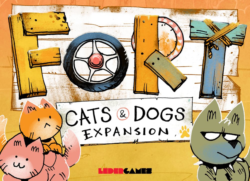 Leder Games Fort: Cats & Dogs