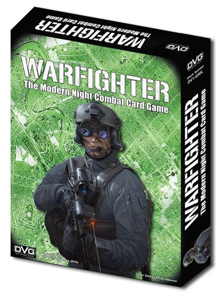 Dan Verseen Games Warfighter: Shadow War - The Modern Night Combat Card Game