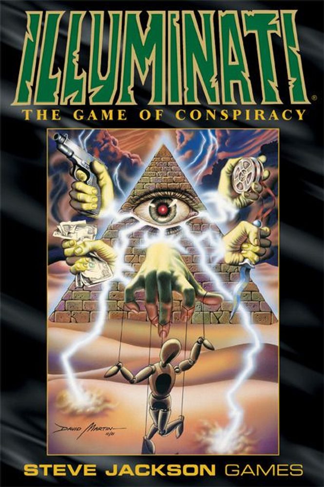 Steve Jackson Games Illuminati (Deluxe Edition): The Game of Conspiracy