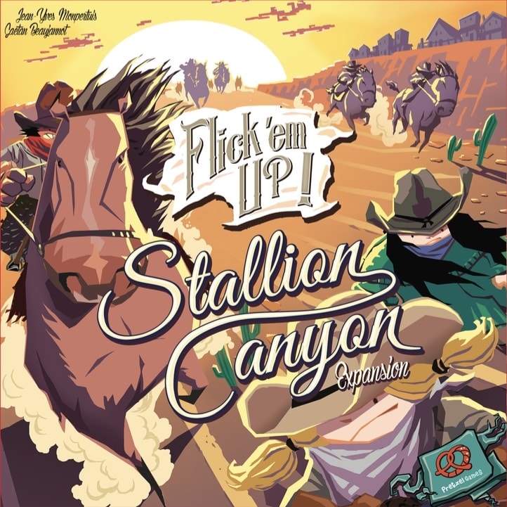 Pretzel Games Flick 'em Up!: Stallion Canyon