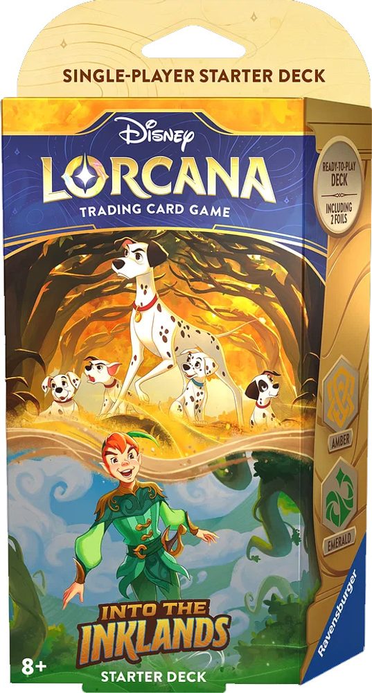 Ravensburger CZ  Disney Lorcana: Into the Inklands - Starter Deck Amber & Emerald