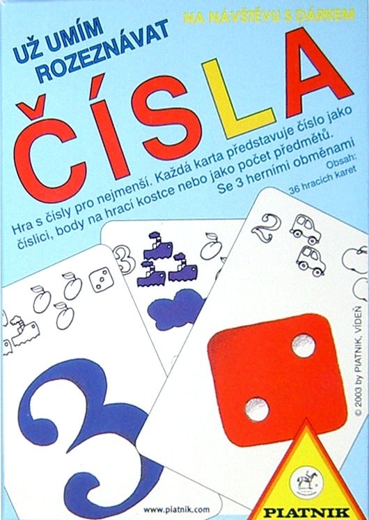 Piatnik Už umím rozeznávat čísla