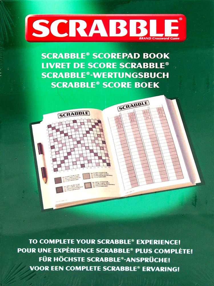 Mattel Scrabble skórovací bloček