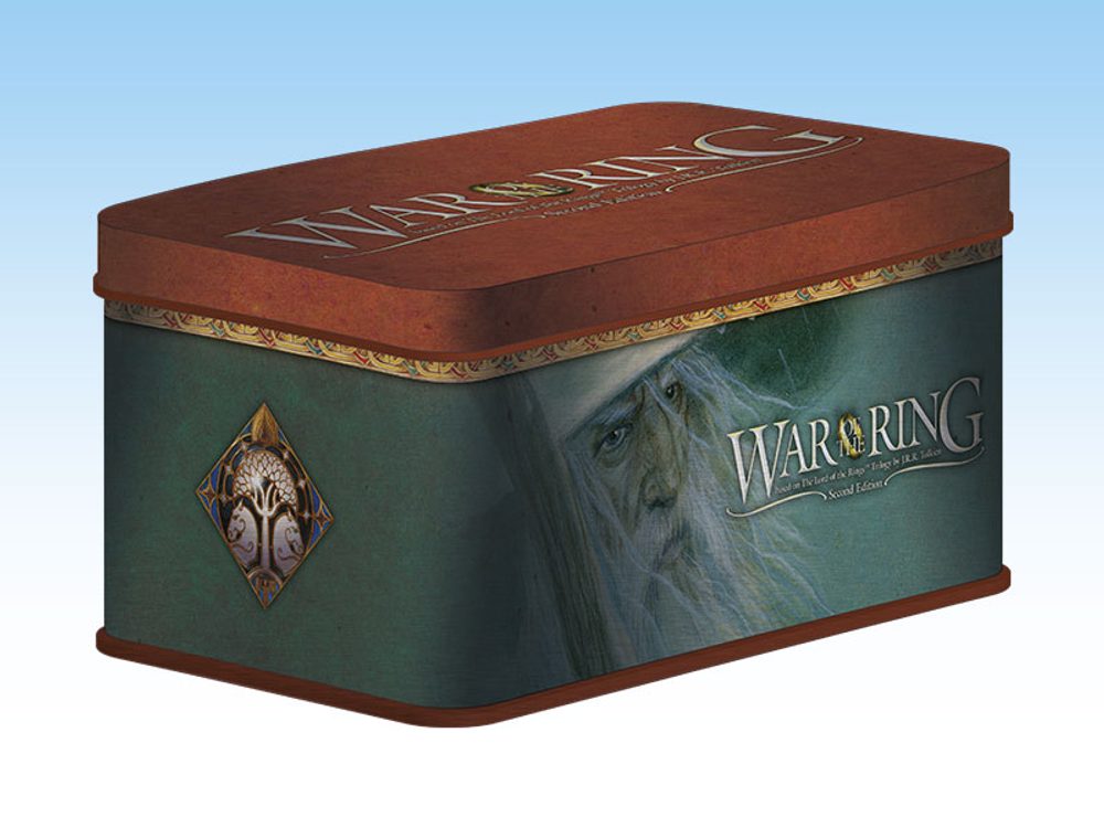 Ares Games War of the Ring Card Box and Sleeves Gandalf Edition