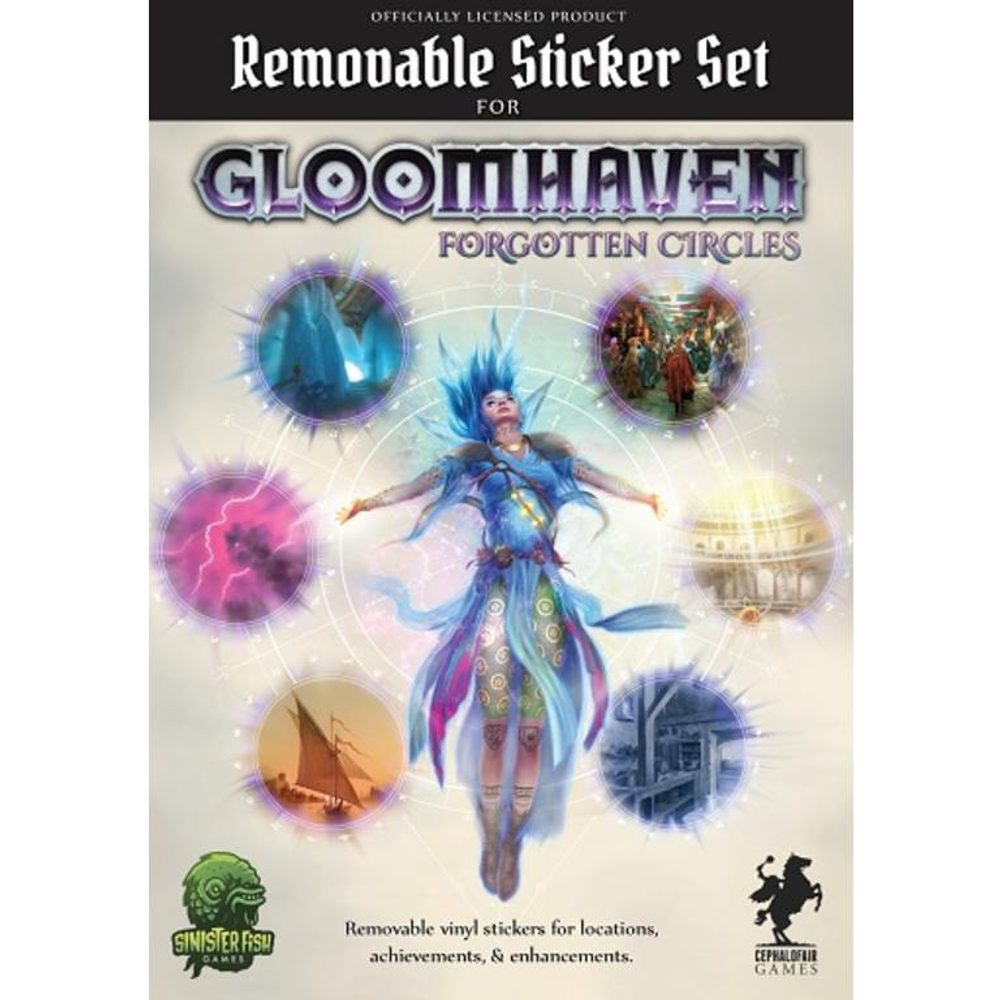 Sinister Fish Games Gloomhaven: Forgotten Circles - Odnímatelné nálepky (Removable Stickers)