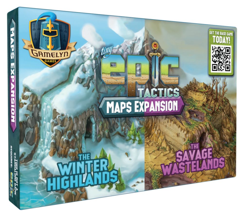 Gamelyn Games Tiny Epic Tactics - Maps Expansion (The Winter Highlands/Savage Wasteland)