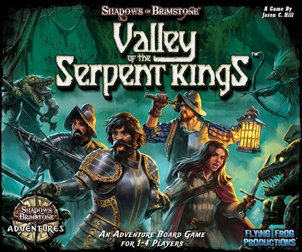 Flying Frog Productions Shadows of Brimstone: Valley of the Serpent Kings