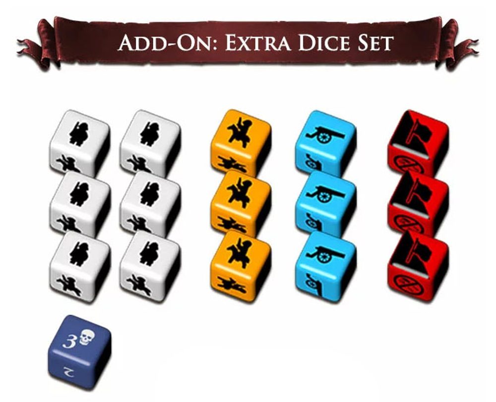 Frontdepot  Europa Universalis: The Price of Power - Extra Dice Set