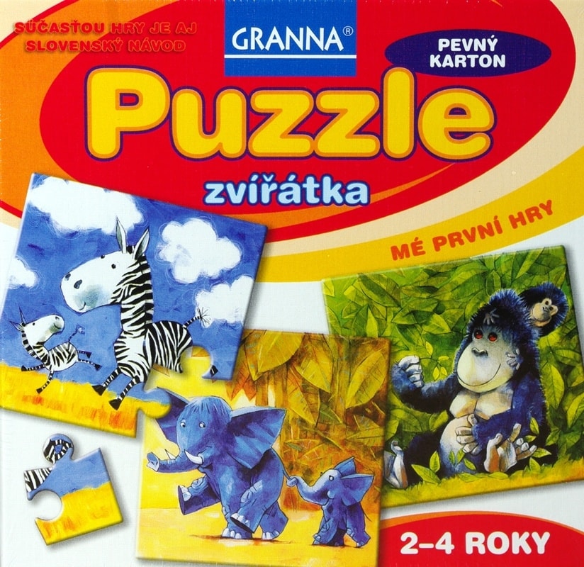 Granna Puzzle zvířátka