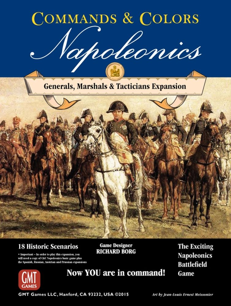 GMT C&C Napoleonics: Generals, Marshals & Tacticians