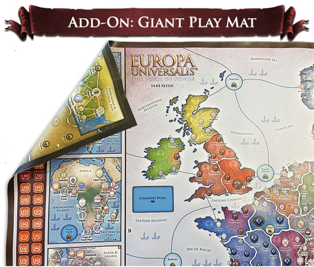Frontdepot  Europa Universalis: The Price of Power - Giant Playmat