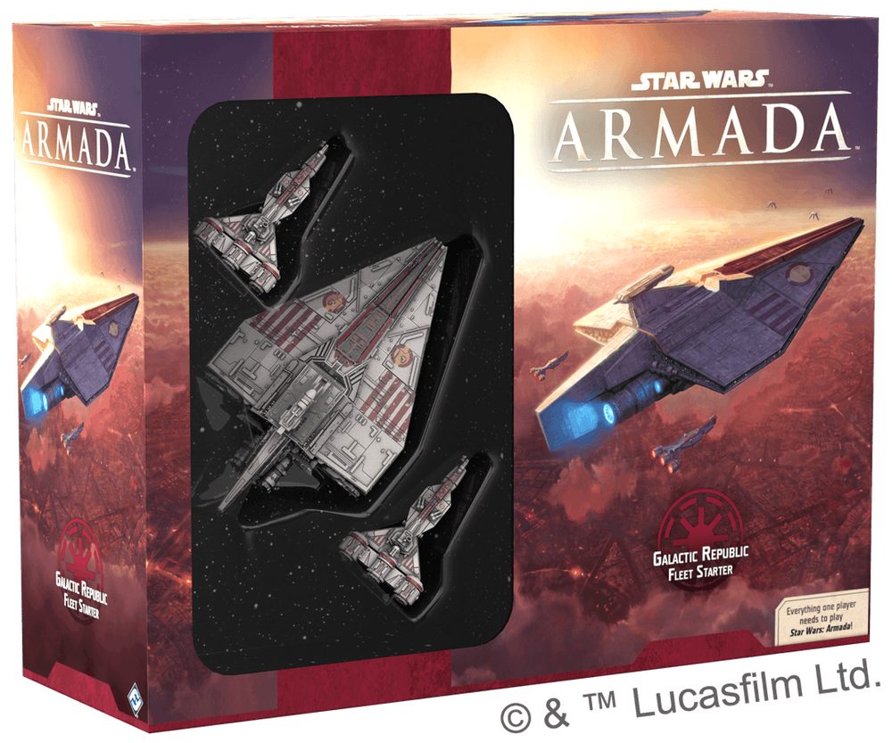 Fantasy Flight Games Star Wars: Armada - Galactic Republic Fleet