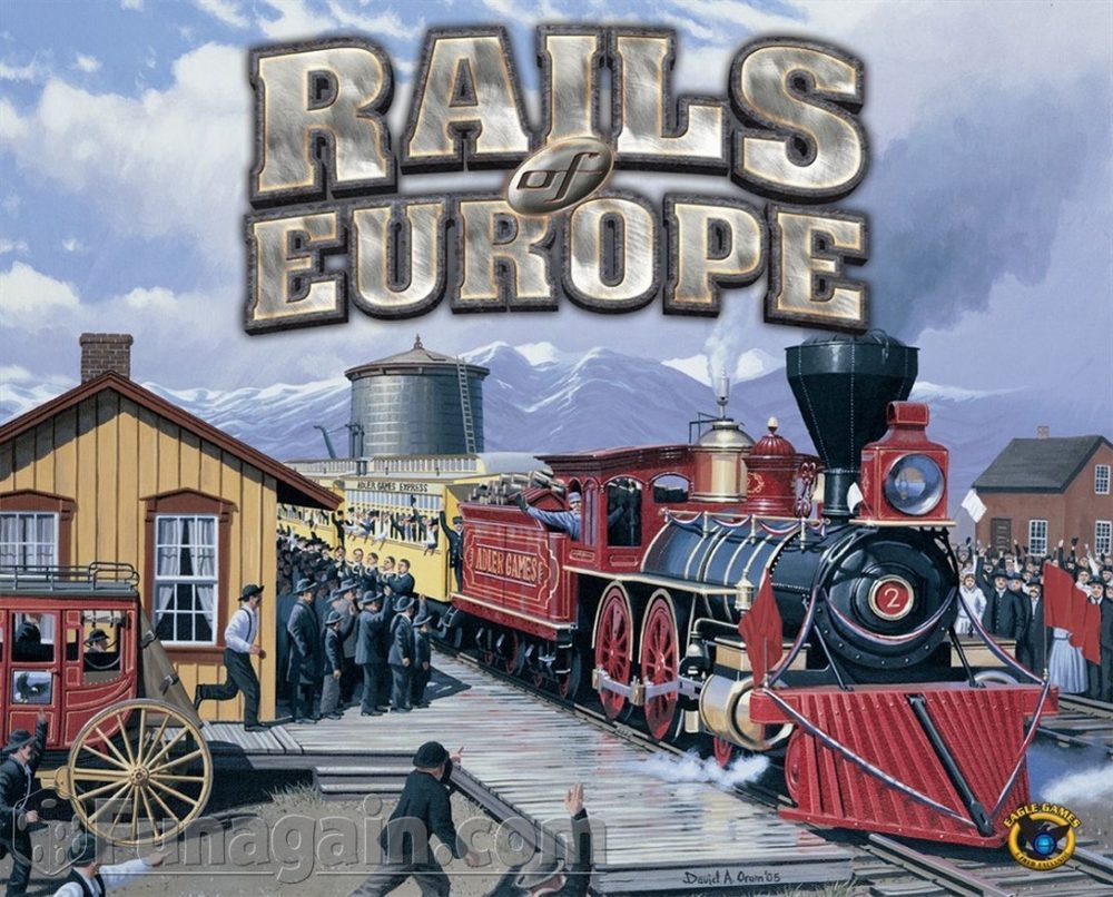 Eagle Games Railways of Europe