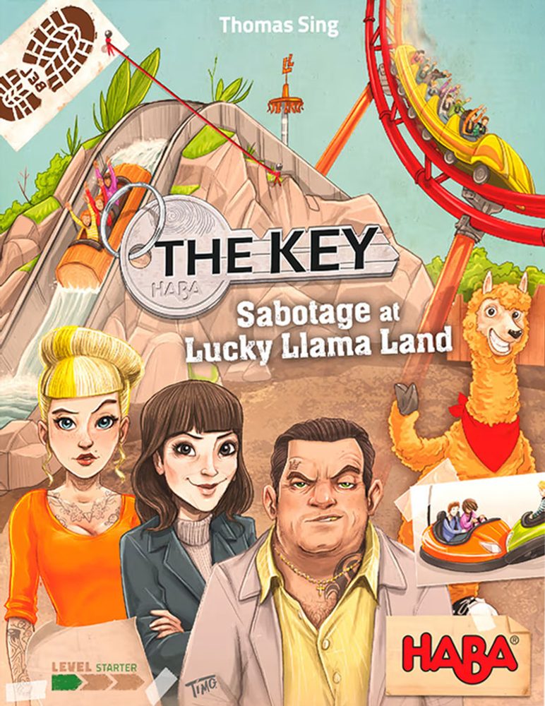 Haba Klíč: Sabotáž v Lucky Lama Landu (The Key: Sabotage at Lucky Lama Land)